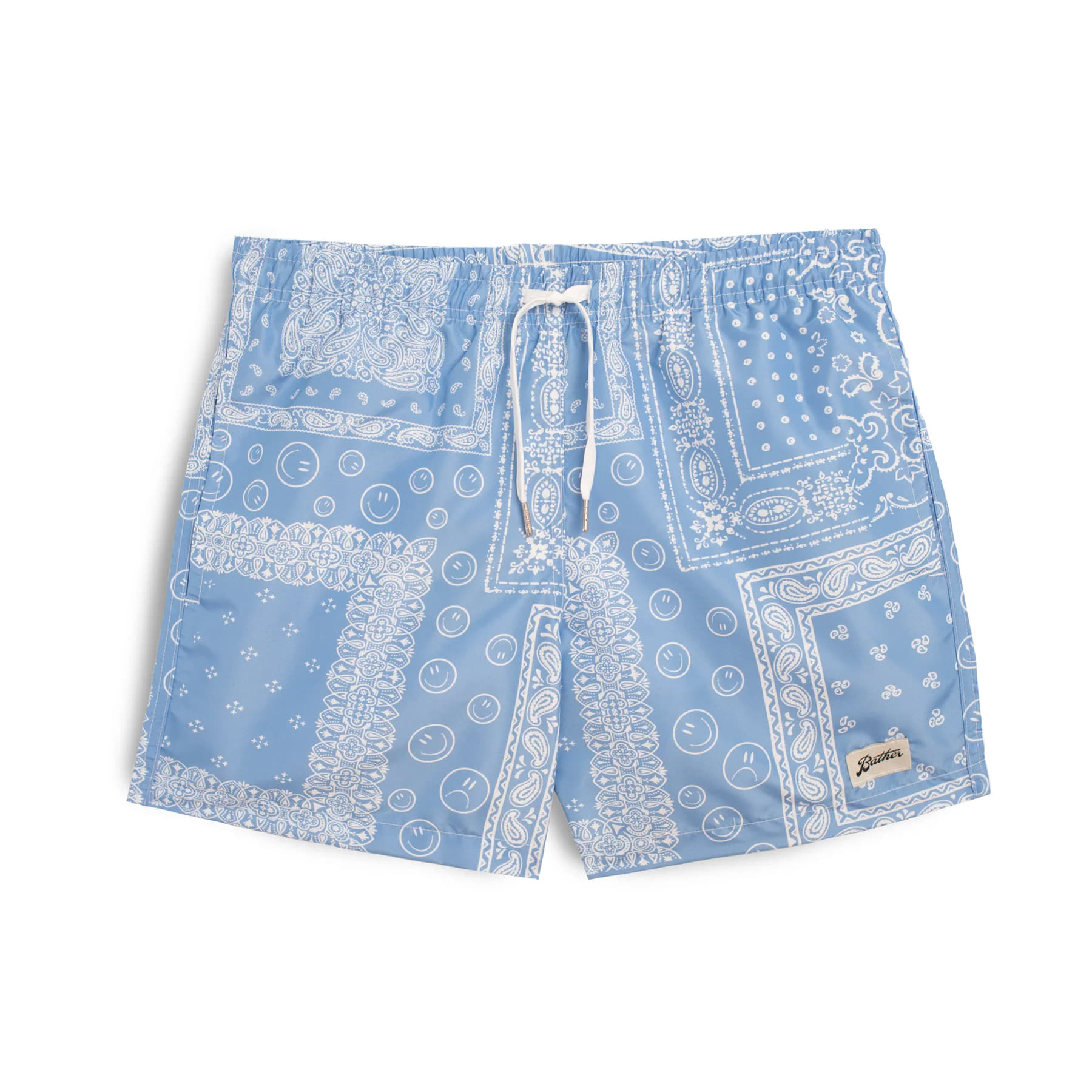 [Bather]  PERIWINKLE BANDANA SWIM TRUNK (30% Sale)