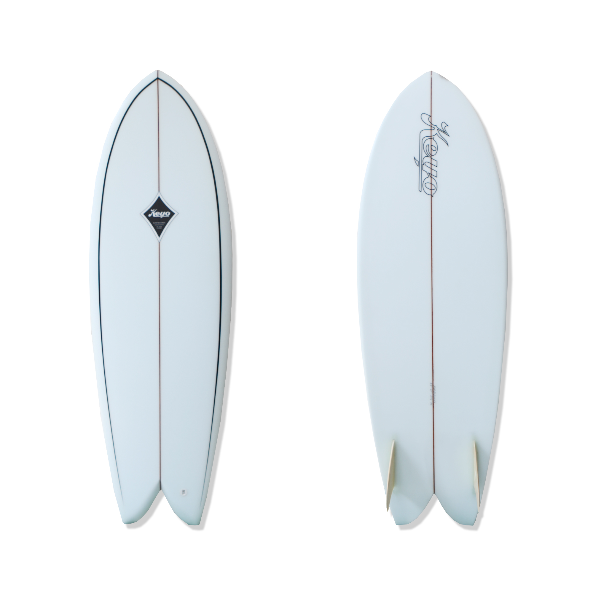 [KEYO SURFBOARDS] Traditional Fish 5&#039;6&quot;