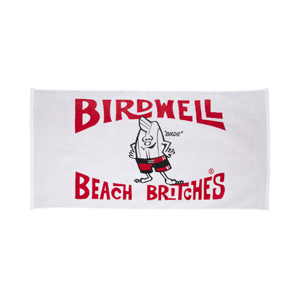 [Birdwell Beach Britches]   LICENSE PLATE TOWEL _ White