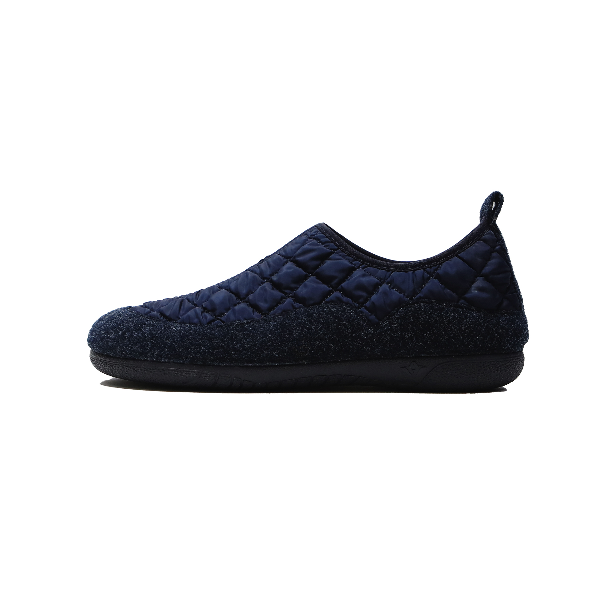 [GURUS Room Shoes] Slip On House Boots _ Navy