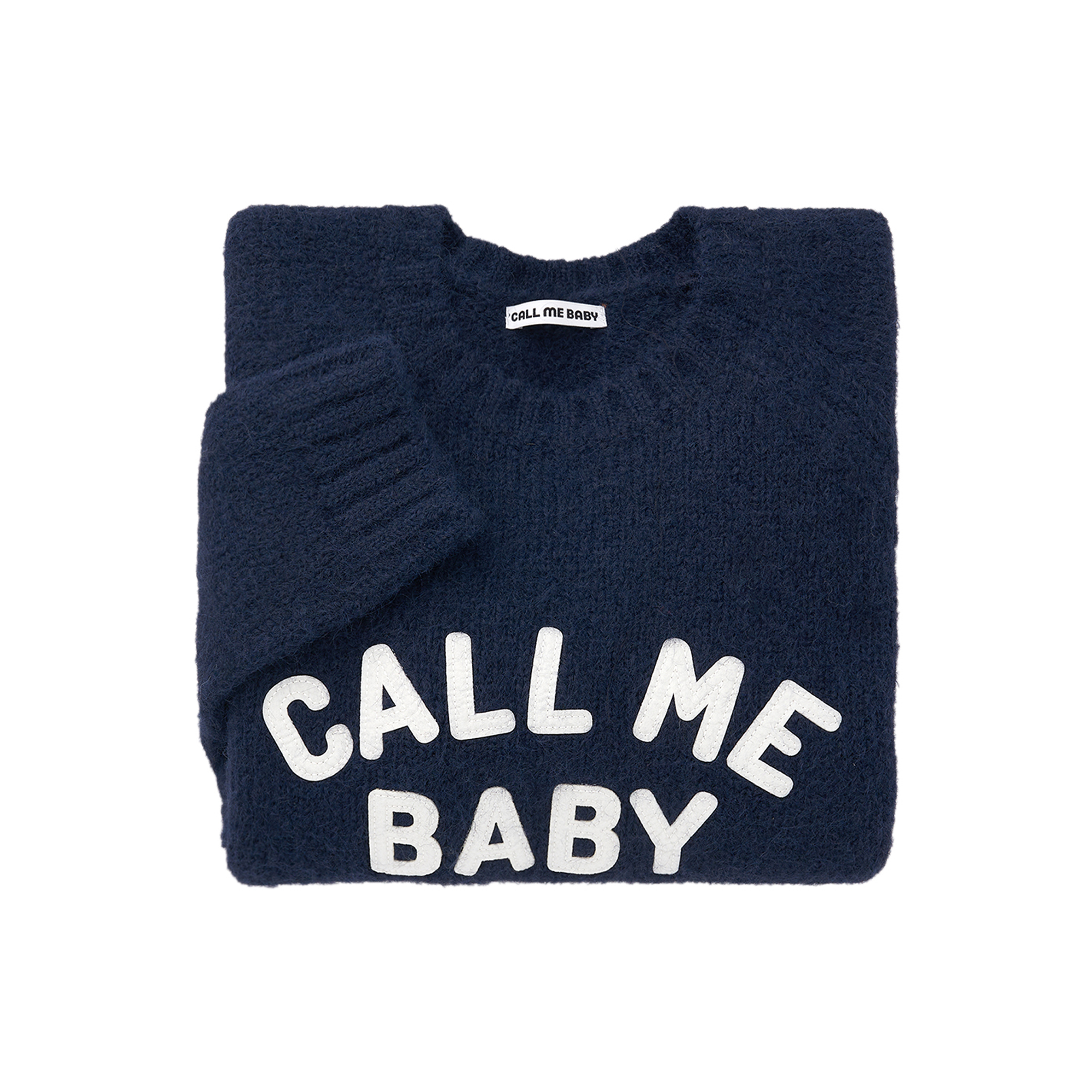 [Call me baby] CMB Bunny Sweater _ Soft Navy (28% Sale)