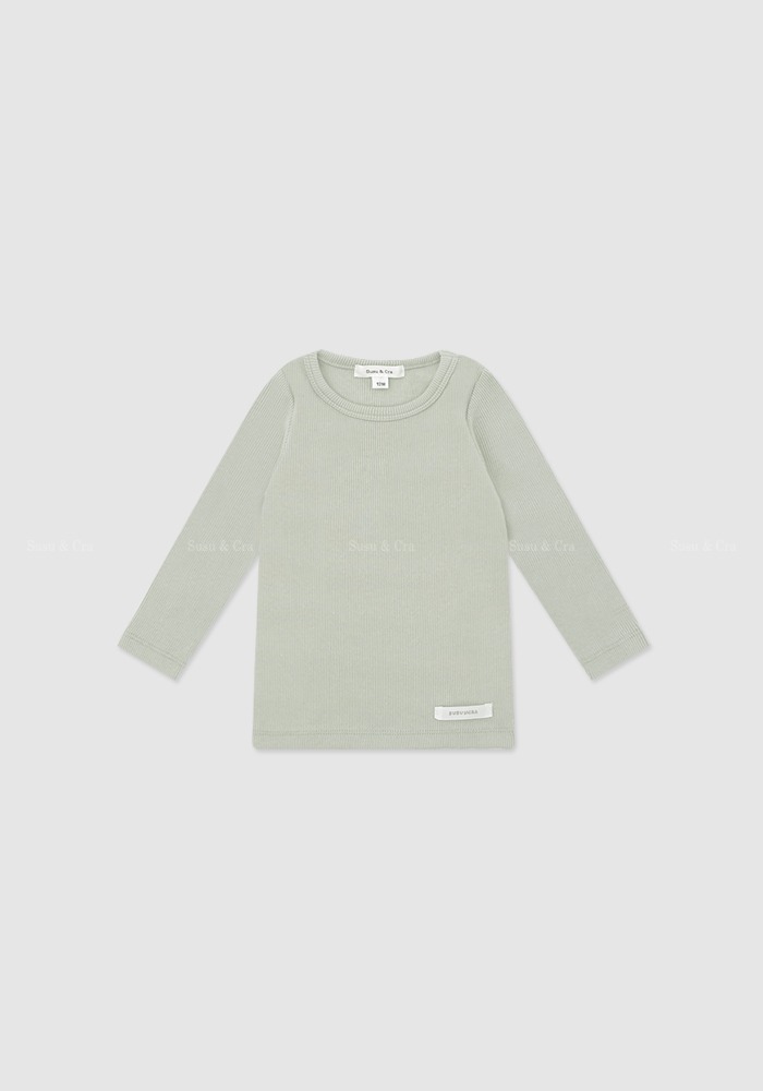 mini 베일리 티셔츠 - 민트
