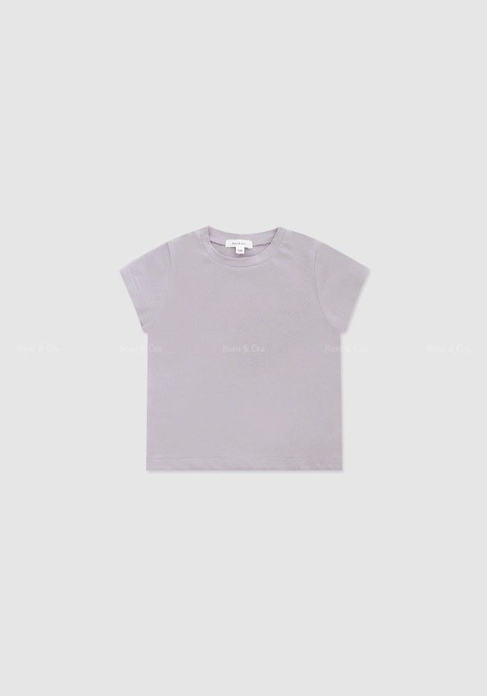 mini 베일라이 티셔츠 - 바이올렛