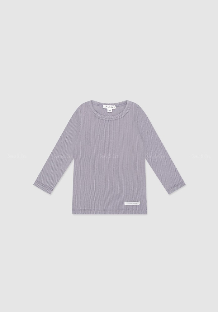 mini 베일리 티셔츠 - 페일퍼플