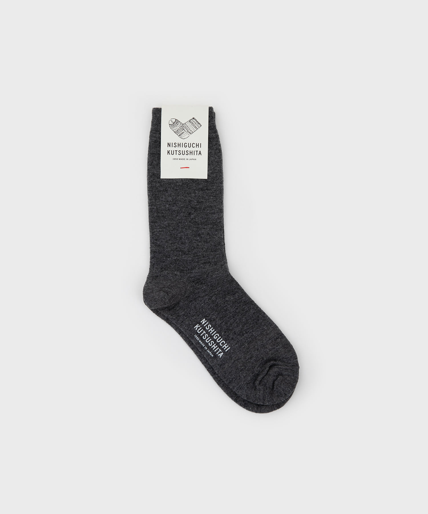 Cashmere Wool Socks (Charcoal)