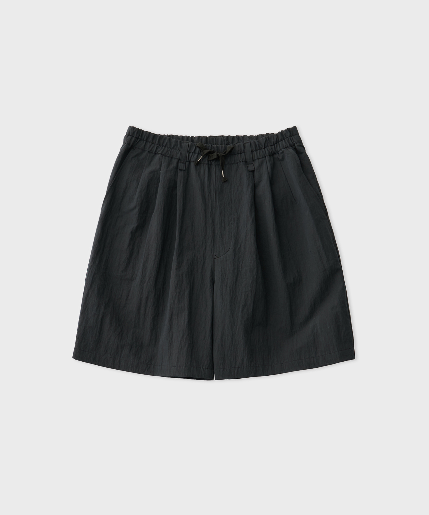 Salt Shrinkage Packable Shorts (Black)