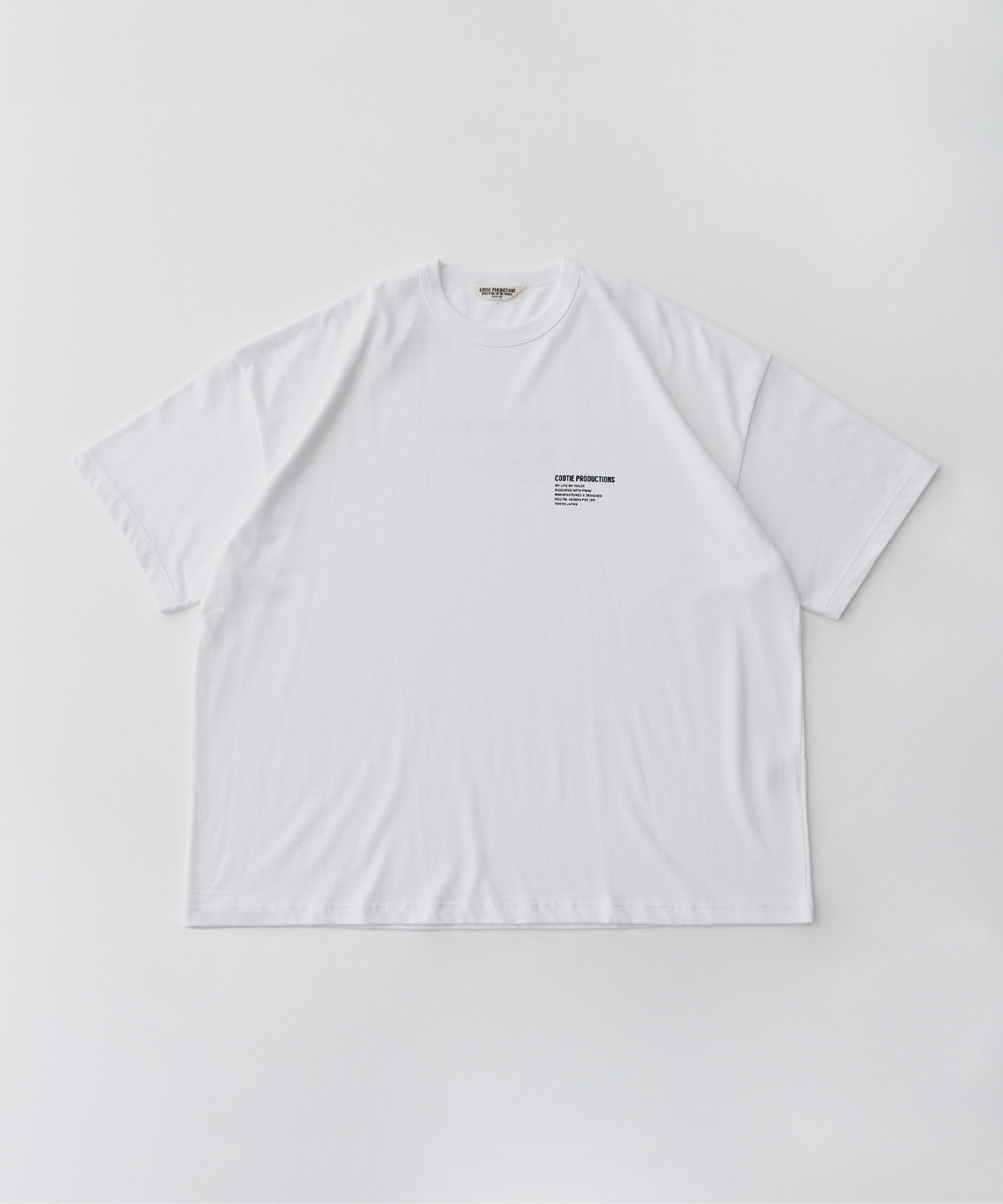 C/R Smooth Jersey S/S Tee (White)