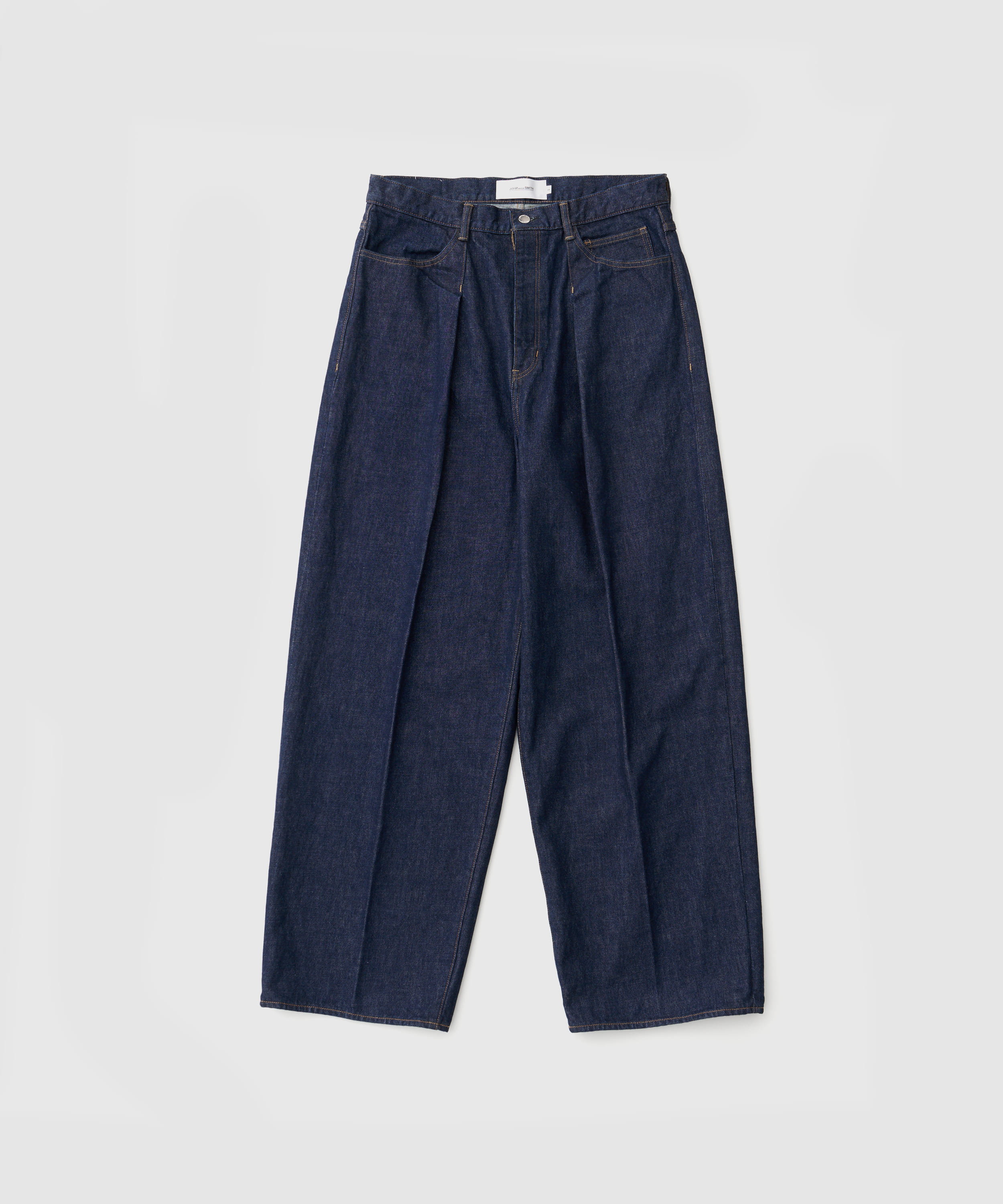 14.5oz Denim In Tuck Comfort Tapered Pants (One Wash)