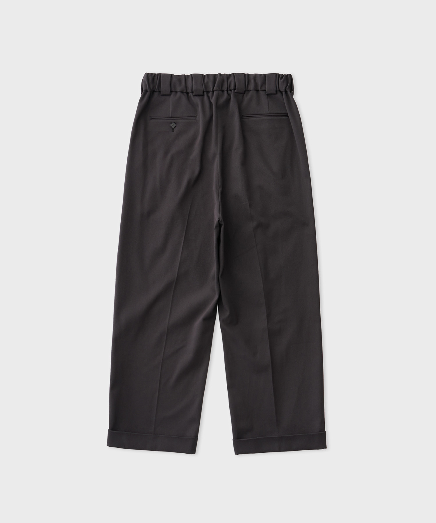 Cotton Easy Trousers (Blue Gray)