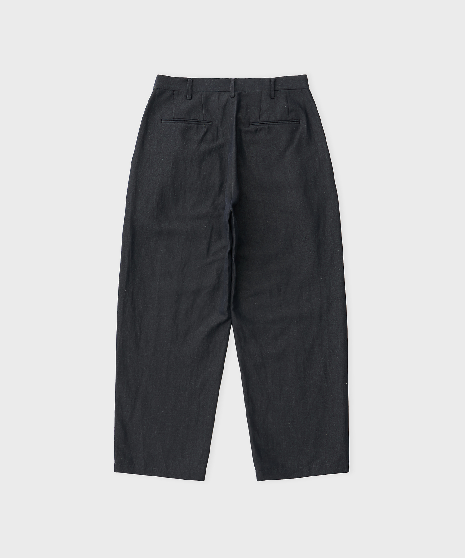 Two Tuck Trousers T/L Ever Rigid Denim (Navy)