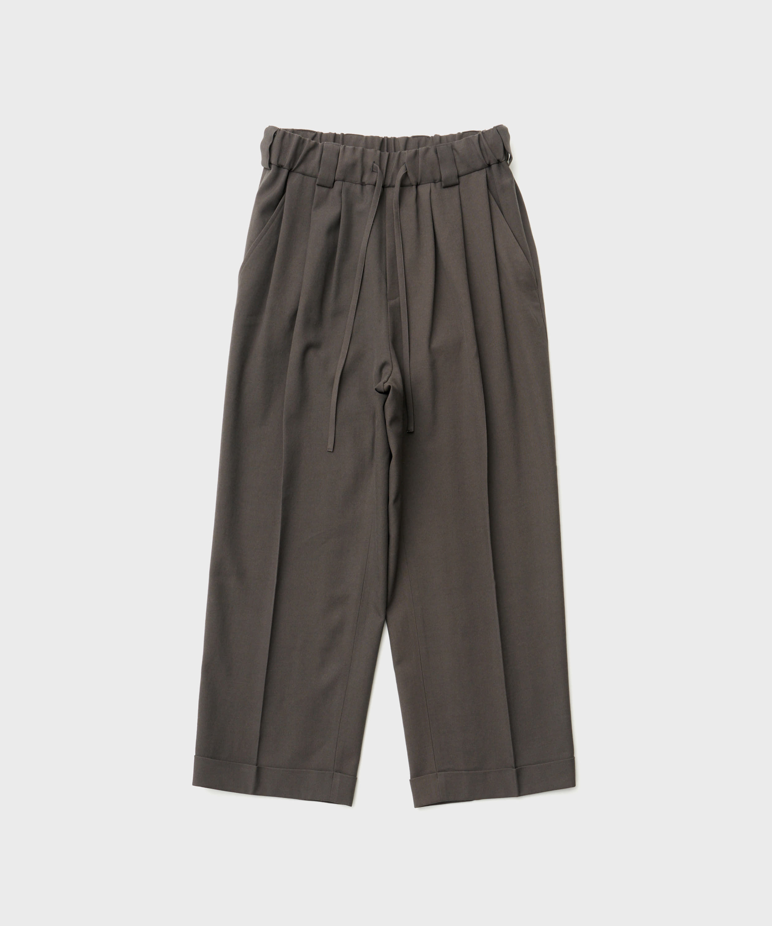 Wide Easy Trousers (Gray)