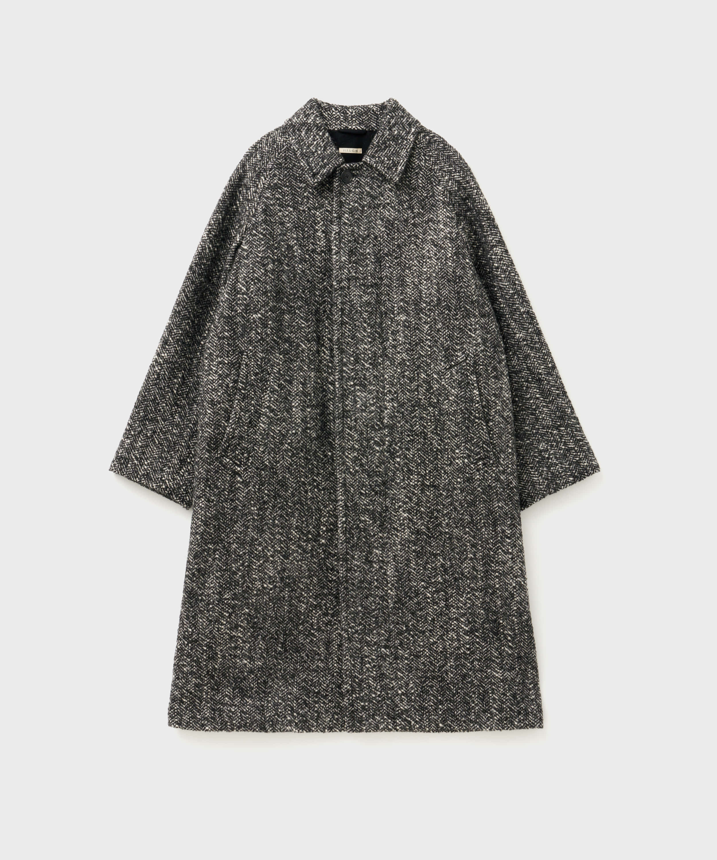 Daniel Gray Tweed Coat (Gray)
