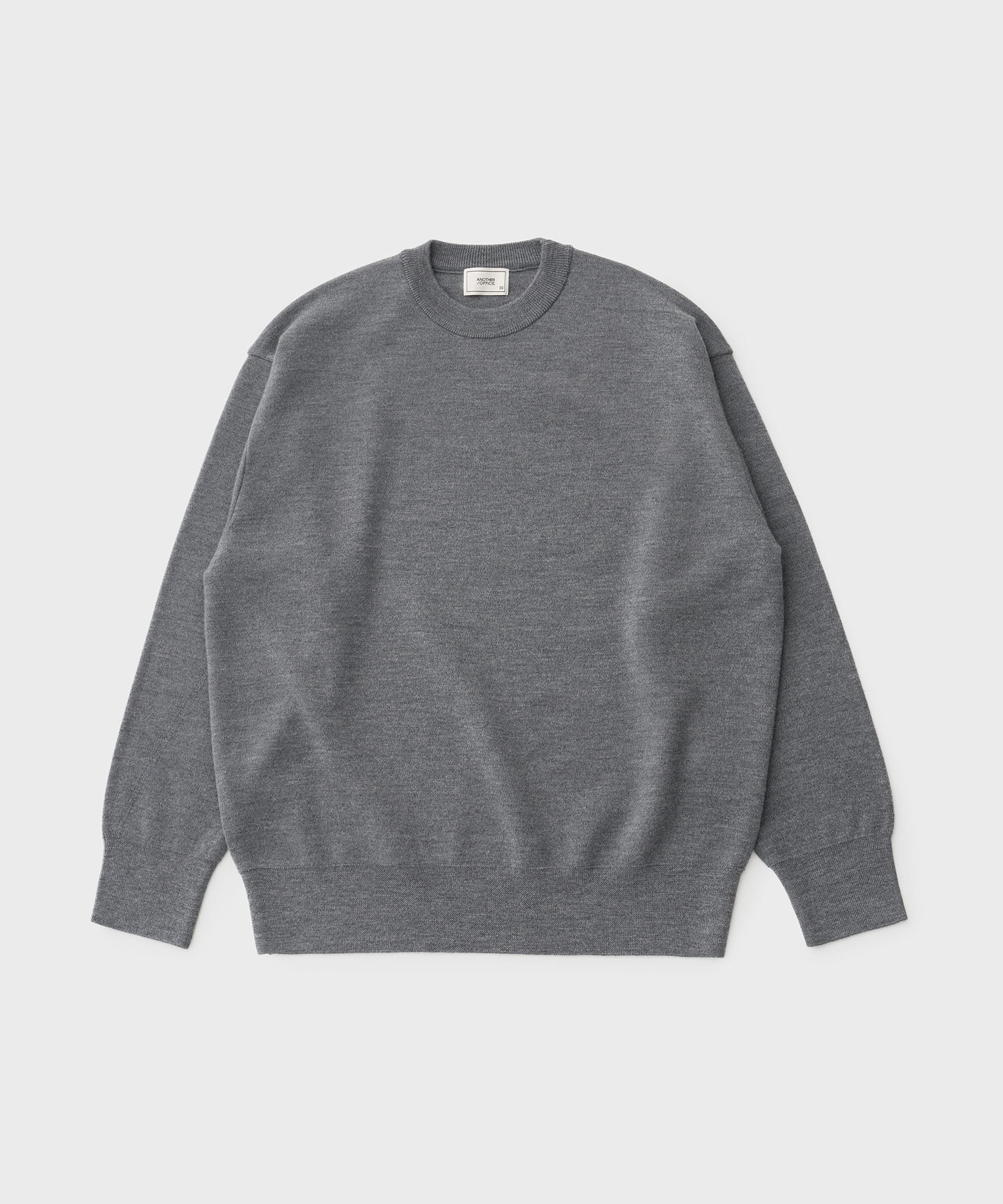 23AW Doubleface Sponge Pullover (Heather Charcoal)