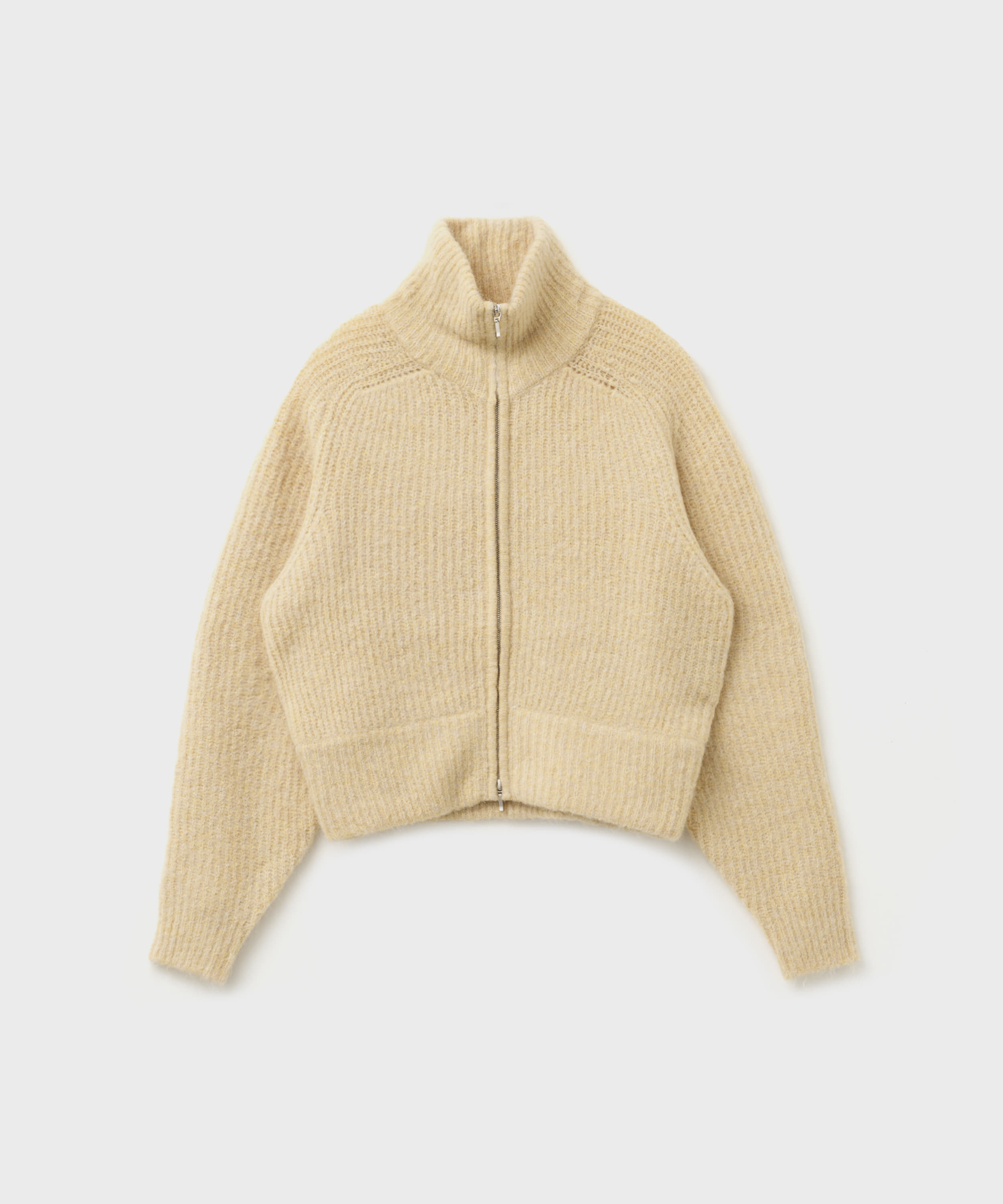 Cropped Drivers Knit (Yellow)