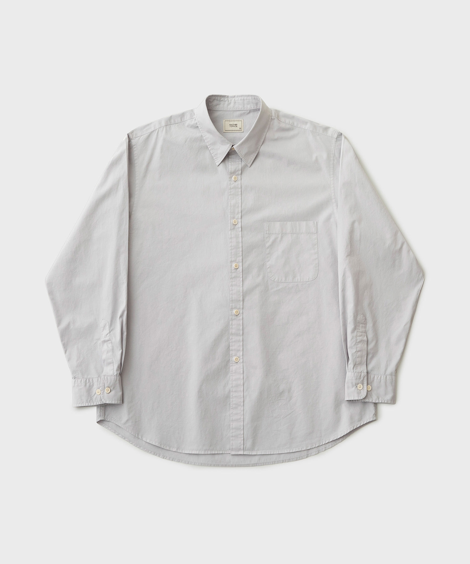 24SS Bold Garment Shirt (Dove Gray)