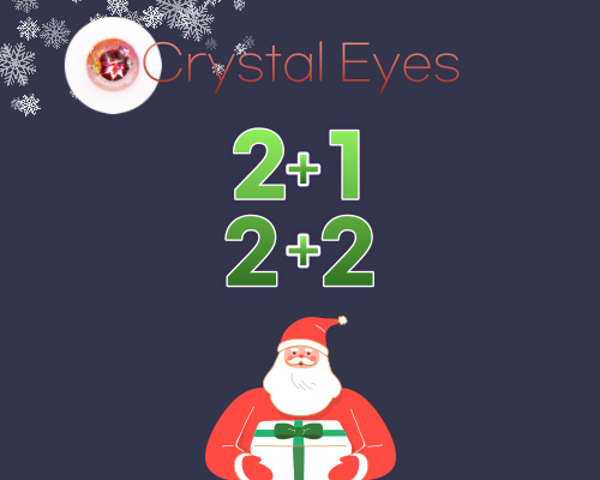 ★Crystal Eyes★ 2+1, 2+2