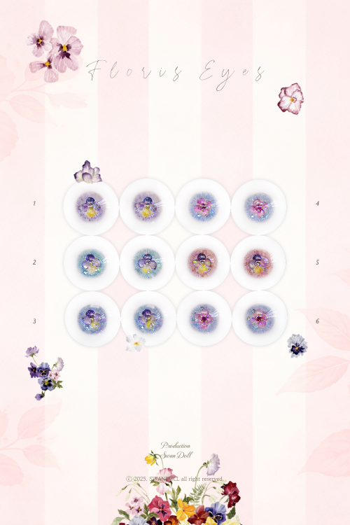 { Viola Flower } 16mm