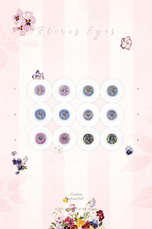 { Viola Flower } 14Smm