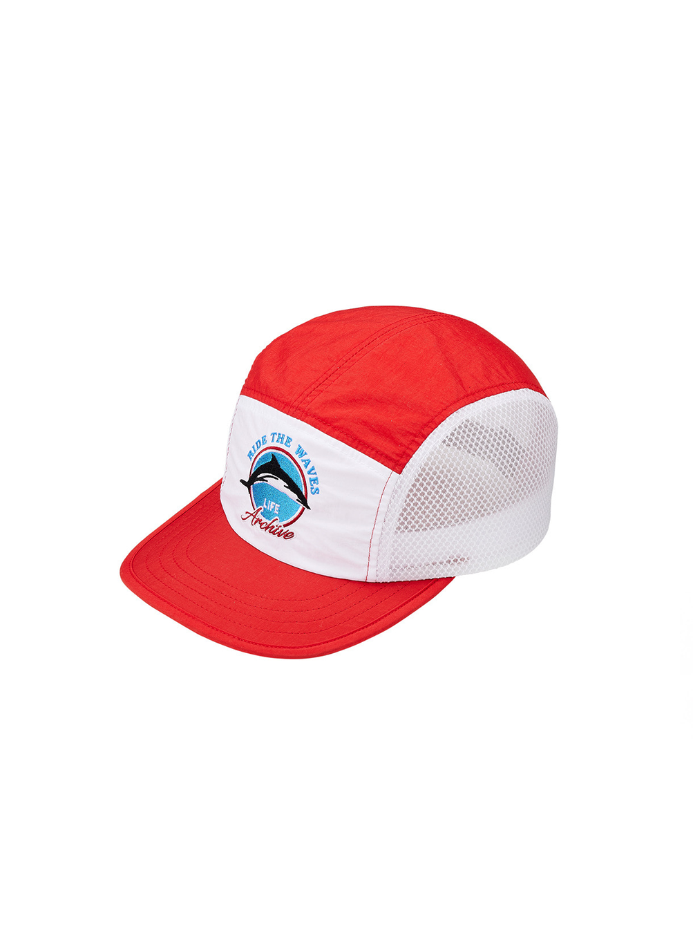 Life Dolphin Camp Cap Red