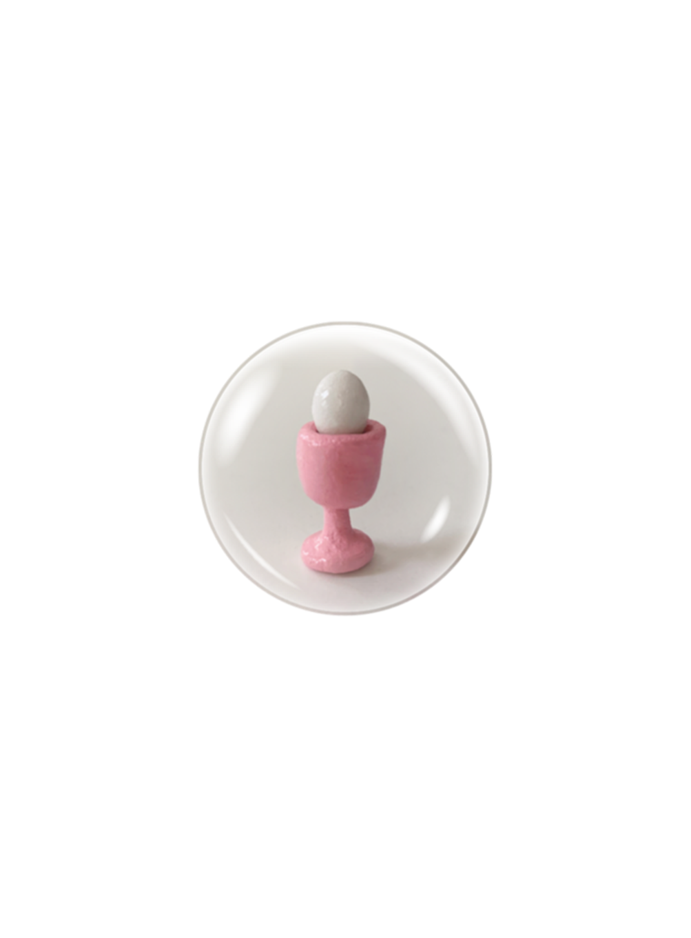Pink egg cup griptok
