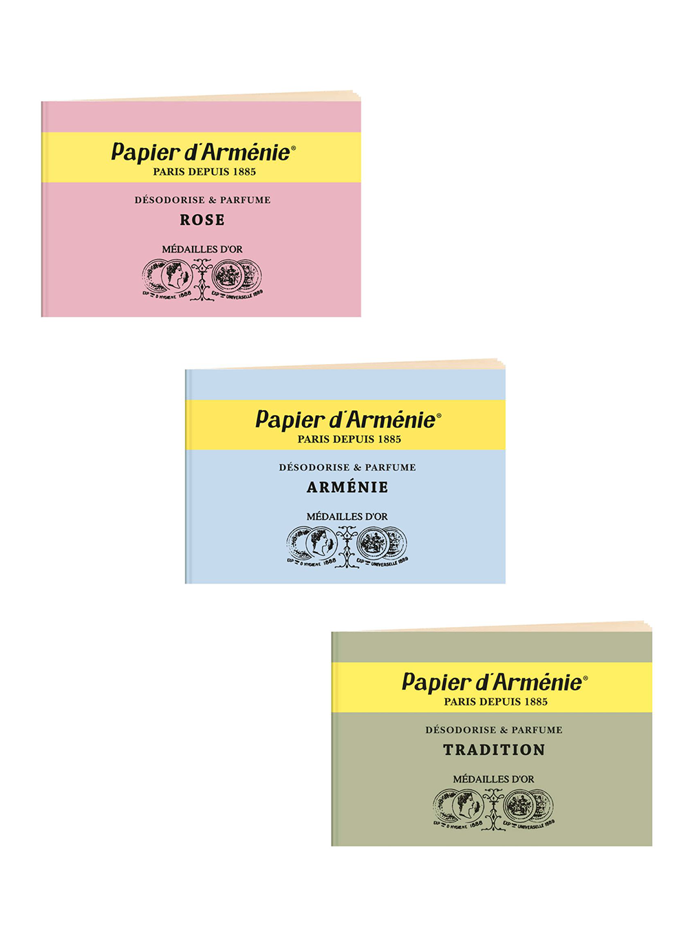 Paper incense (3type)