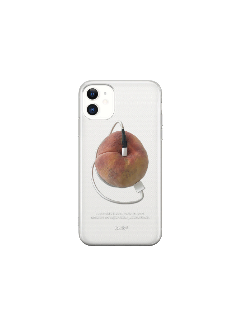 Cord peach Phonecase (clearhard)