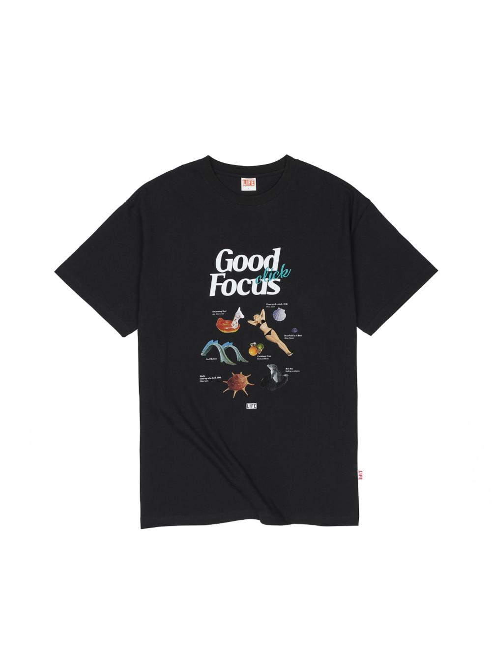 [50% SALE] Life Good Focus T-Shirt Black