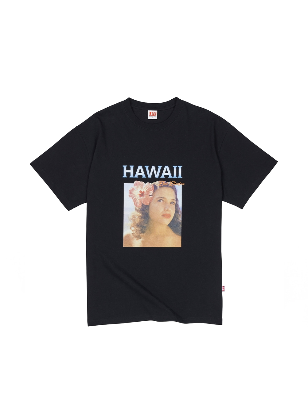 [50% SALE] Life Hawaii T-shirt Black