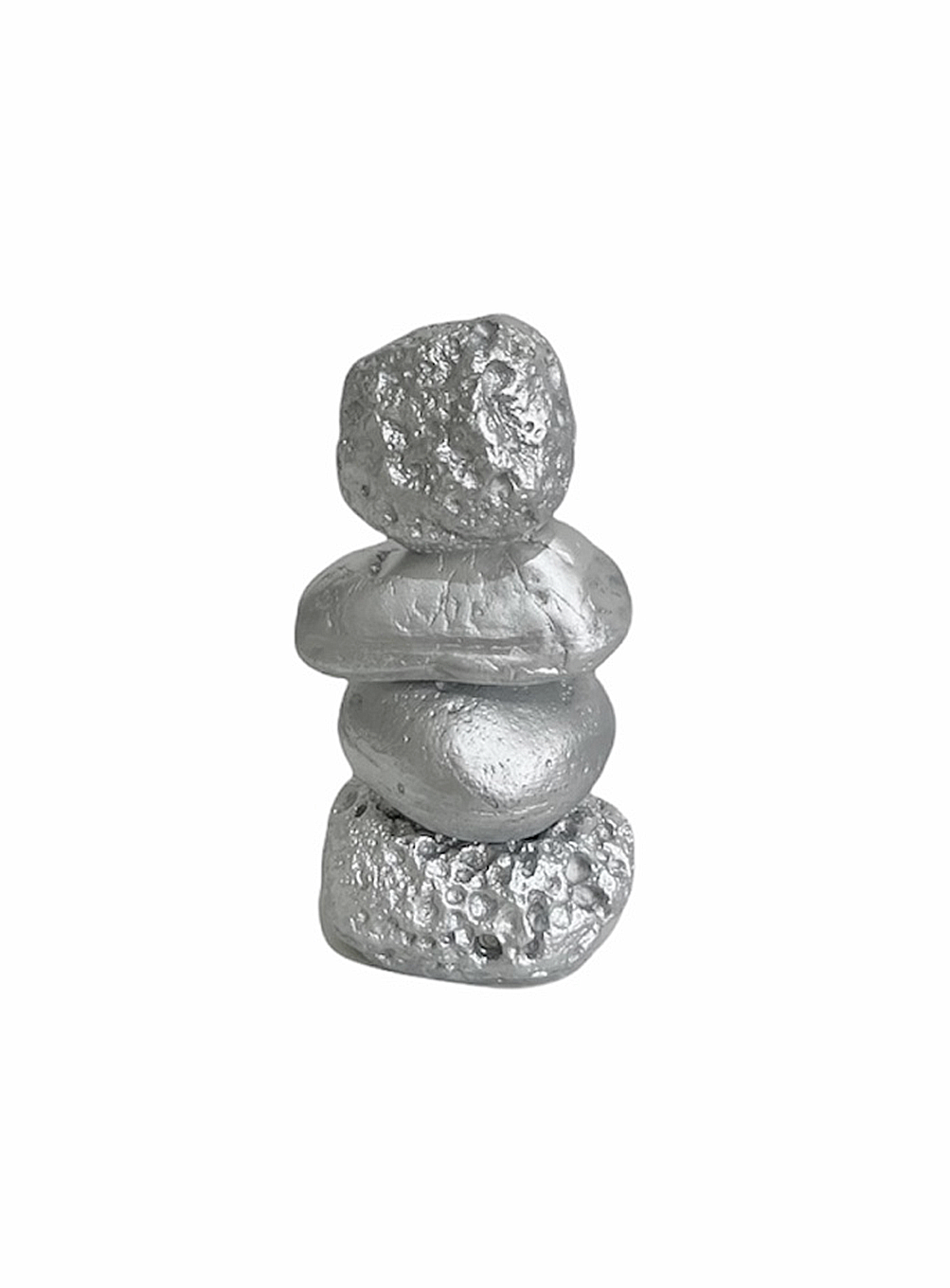 Silver stone incense holder Ssize (4type)