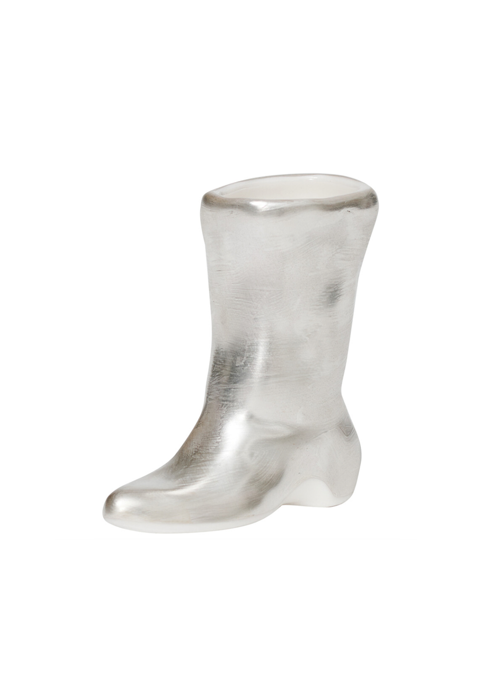 Mini Boots Vase (Silver)