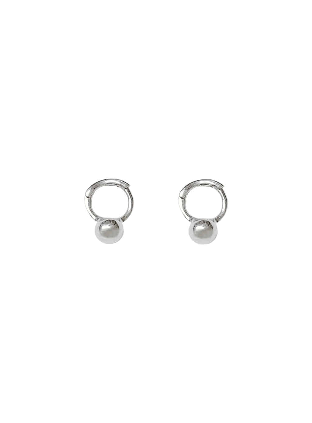 one ball mini earrings