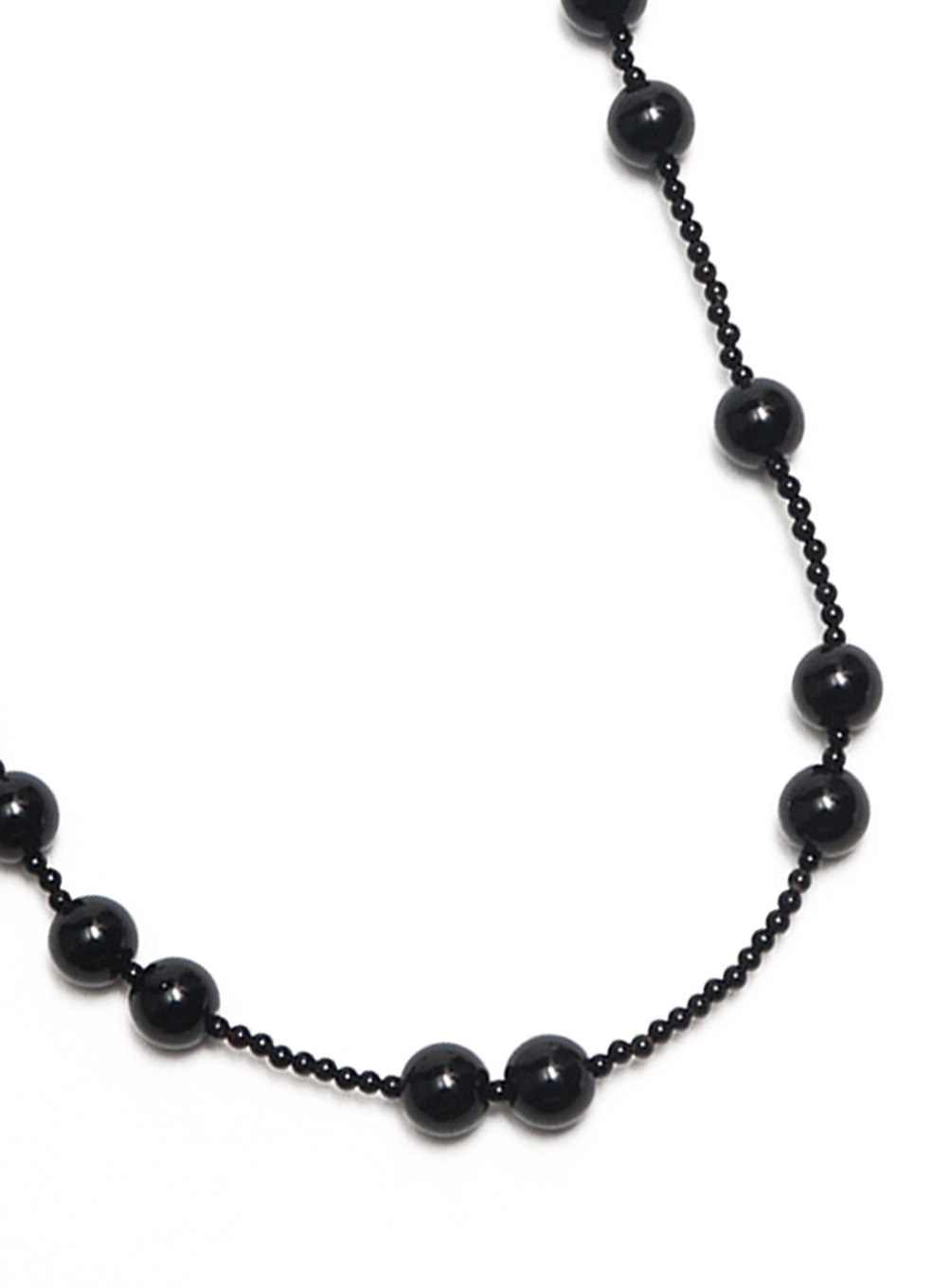 dot dots necklace (black)