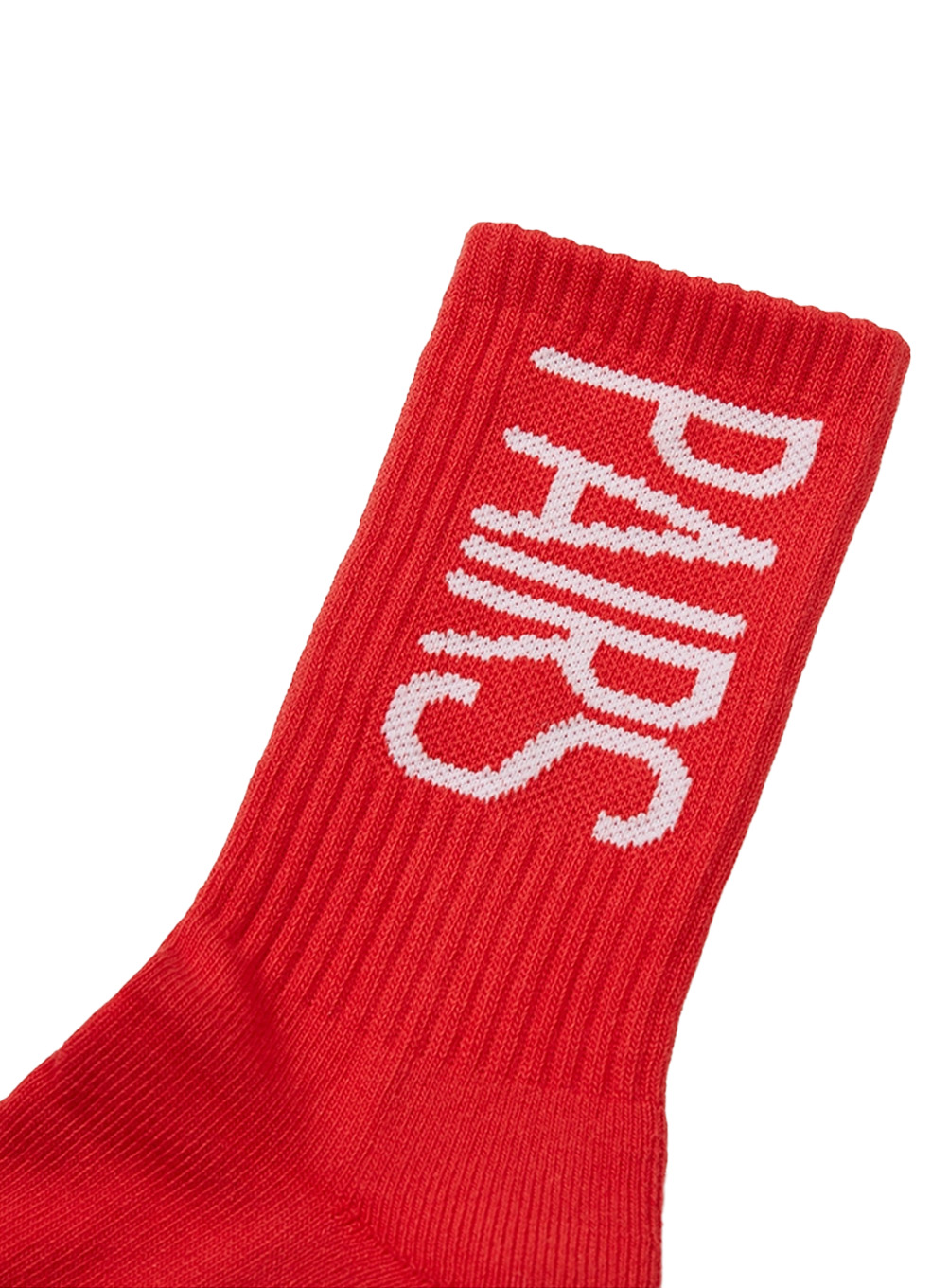 Pairs crew socks (red)