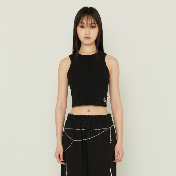 IN AND OUT SLEEVELESS_BLACK