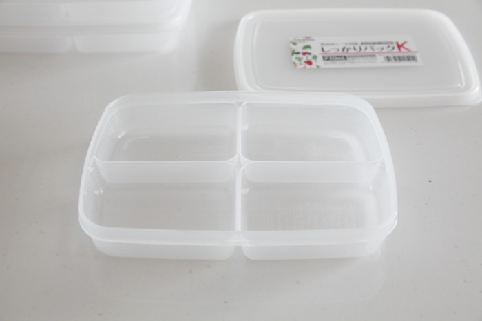 냉장고 전용 식재료 4절 용기