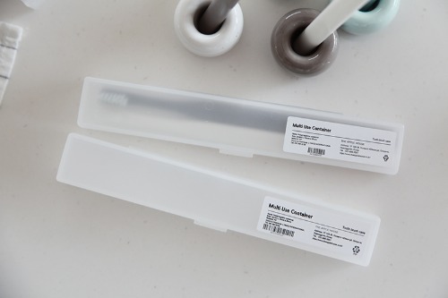 Translucent Plain Multipurpose Case Toothbrush Case