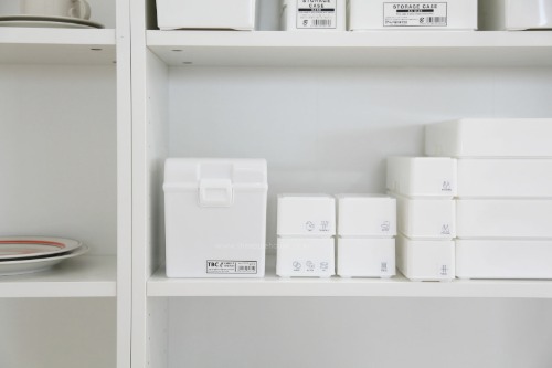 White Handle Case Multipurpose Storage Box - First Aid Kit