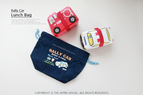 Rally Car Children&#039;s Lunch Bag