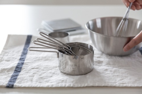 304 stainless steel handle measuring cup 4P set