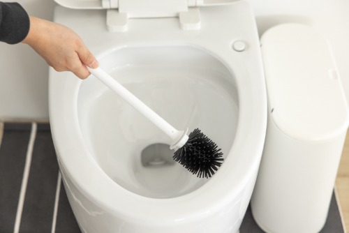 Quick-drying antibacterial toilet brush toilet brush with case