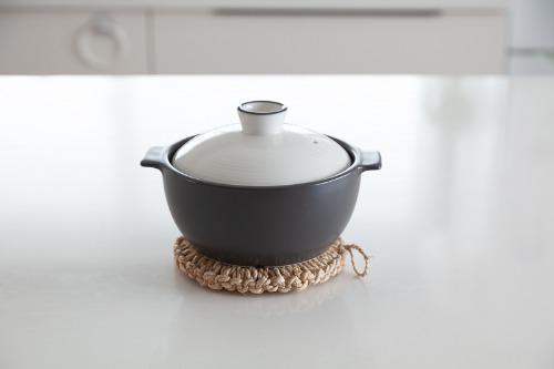 No crack Premium Heat-resistant pot earthen pot for 2–3 people