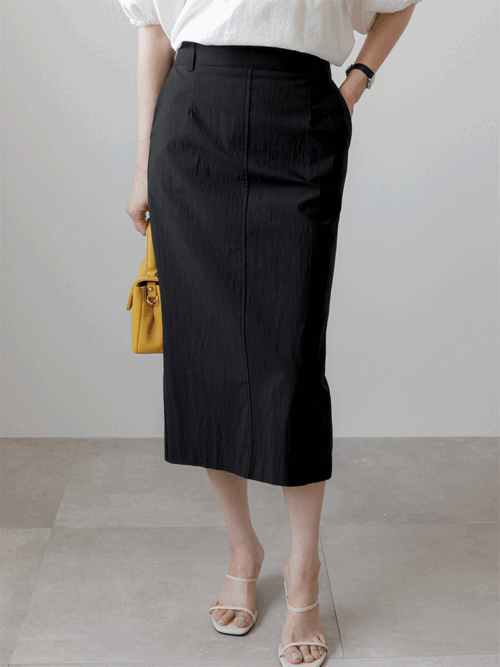 cotton pocket skirt