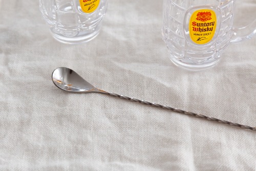Stainless Steel Cocktail Longspoon Mudler