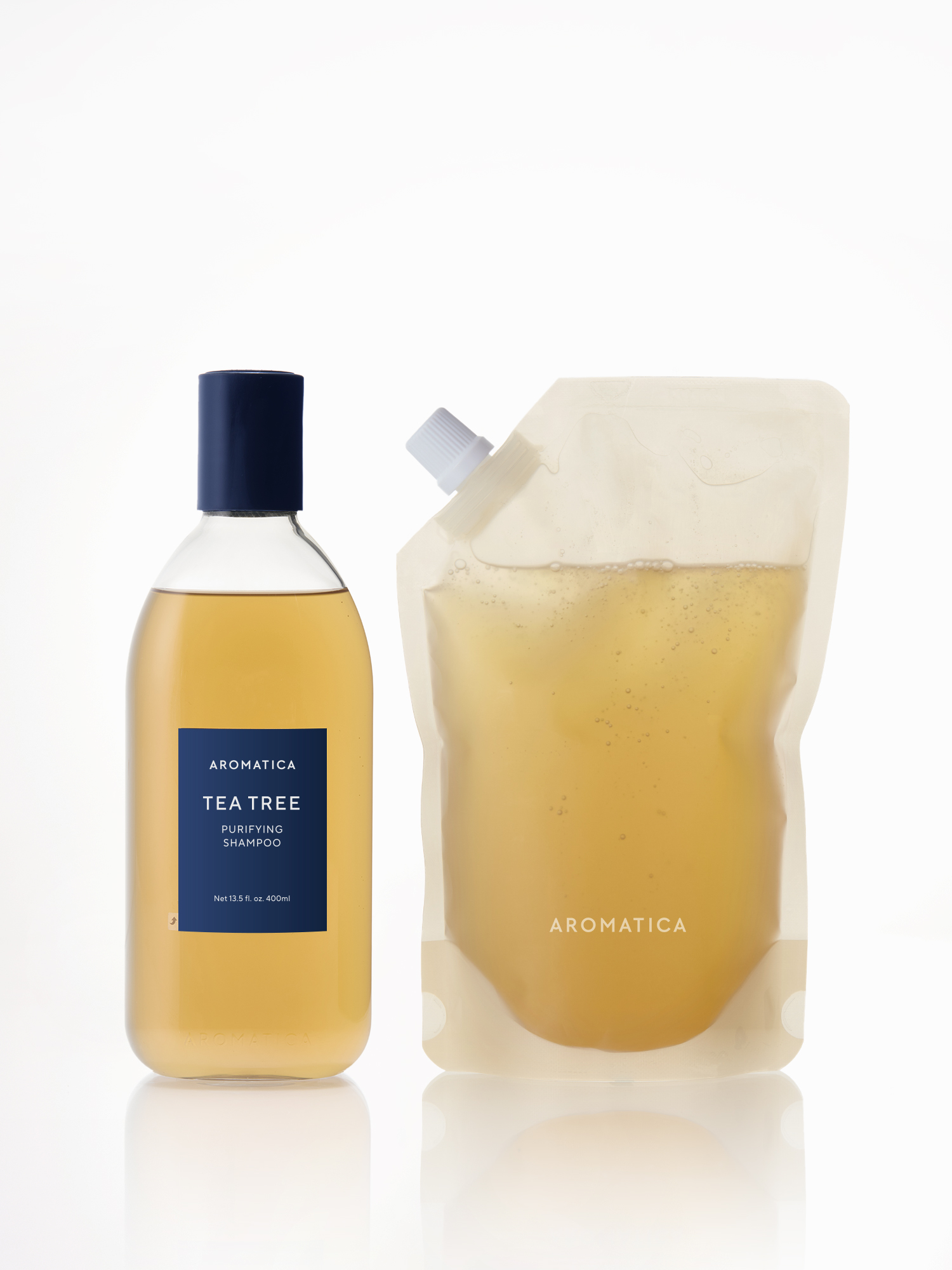 [탈모케어] 티트리 퓨리파잉 샴푸 400ML+리필 500ML
