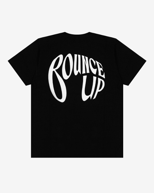 더바운스 바운스업 반팔티 Bounce Up T-Shirts ( Black)