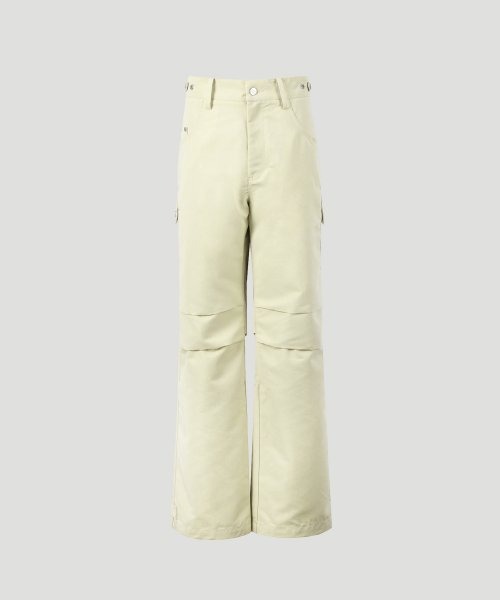 가릭스 Oblique Line Pocket pants (Ivory)