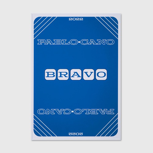 파블로카노 PABLO CANO BRAVO ARTWORK FRAME 2/3 (Blue)