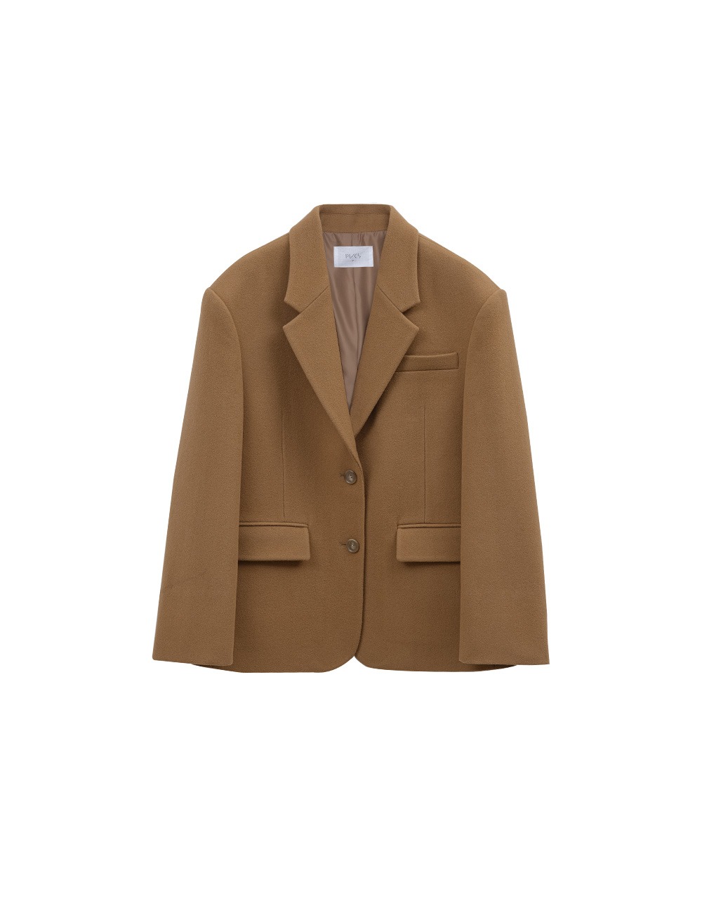 [슬롯사이트 네임드카지노] 오버핏 싱글 울 재킷