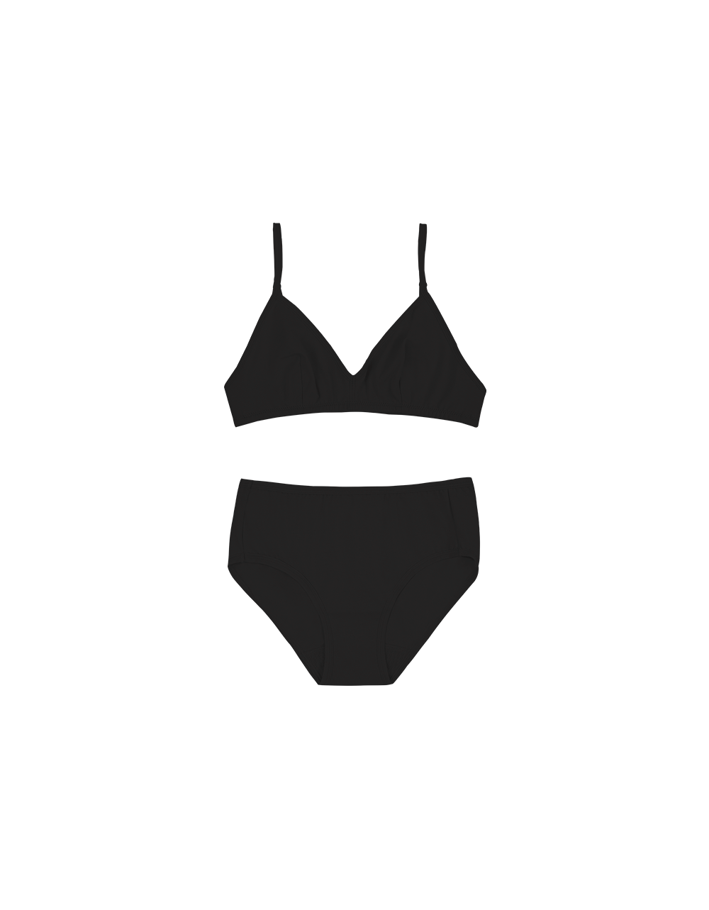 코튼 베이직 브라렛&amp;카지노 잭팟 금액 세트