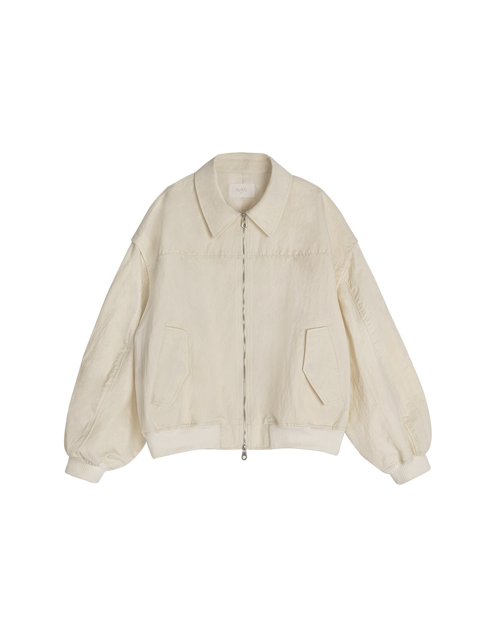 나일론 볼륨 블루종